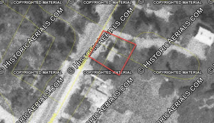Stony Hollow Hut (The Hut) - 1977 Aerial